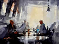 Cafe Conversation by Gary Tucker